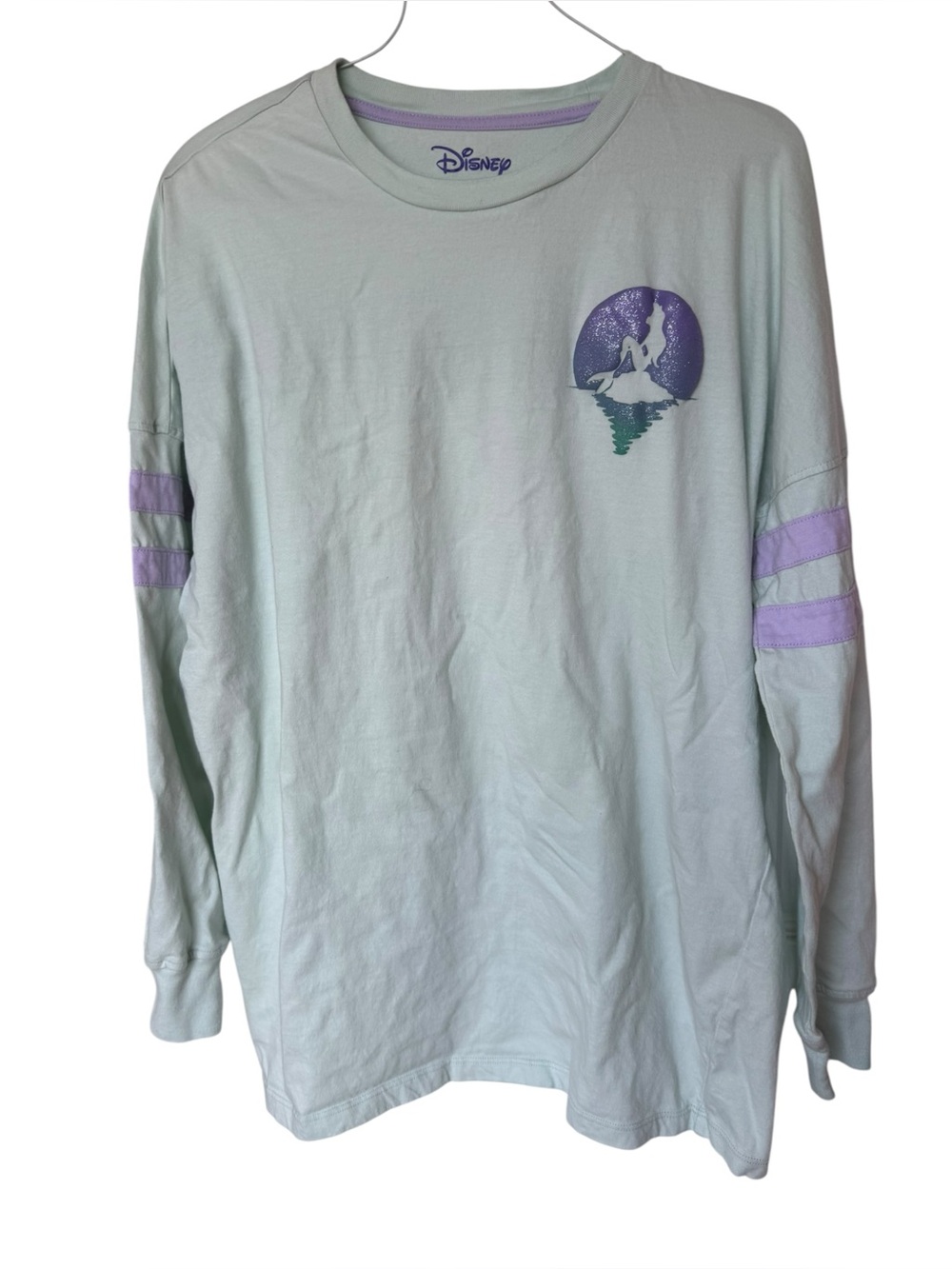 Disney Woman’s Little Mermaid Atlantica Long Sleeve Top Shirt Small